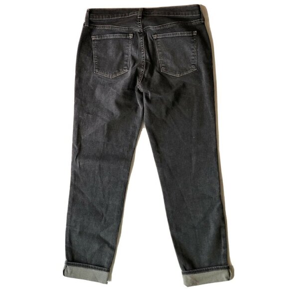 J Brand Womens Denim Gray Johnny Cropped Jeans Size 25 Obecura JB001564 - Picture 8 of 11